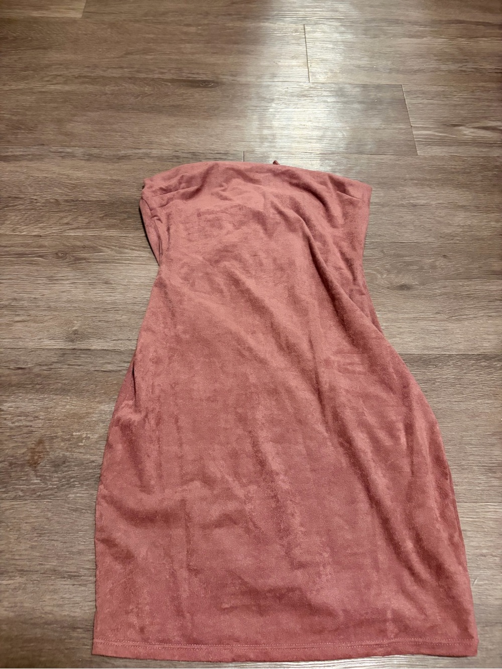 Windsor Dusty Rose Strapless Tube Dress